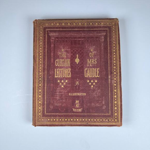 THE CURLAIN LIGTURES OF MRS GAUDIE by DOUGLAS JERROLD 1866 antique book